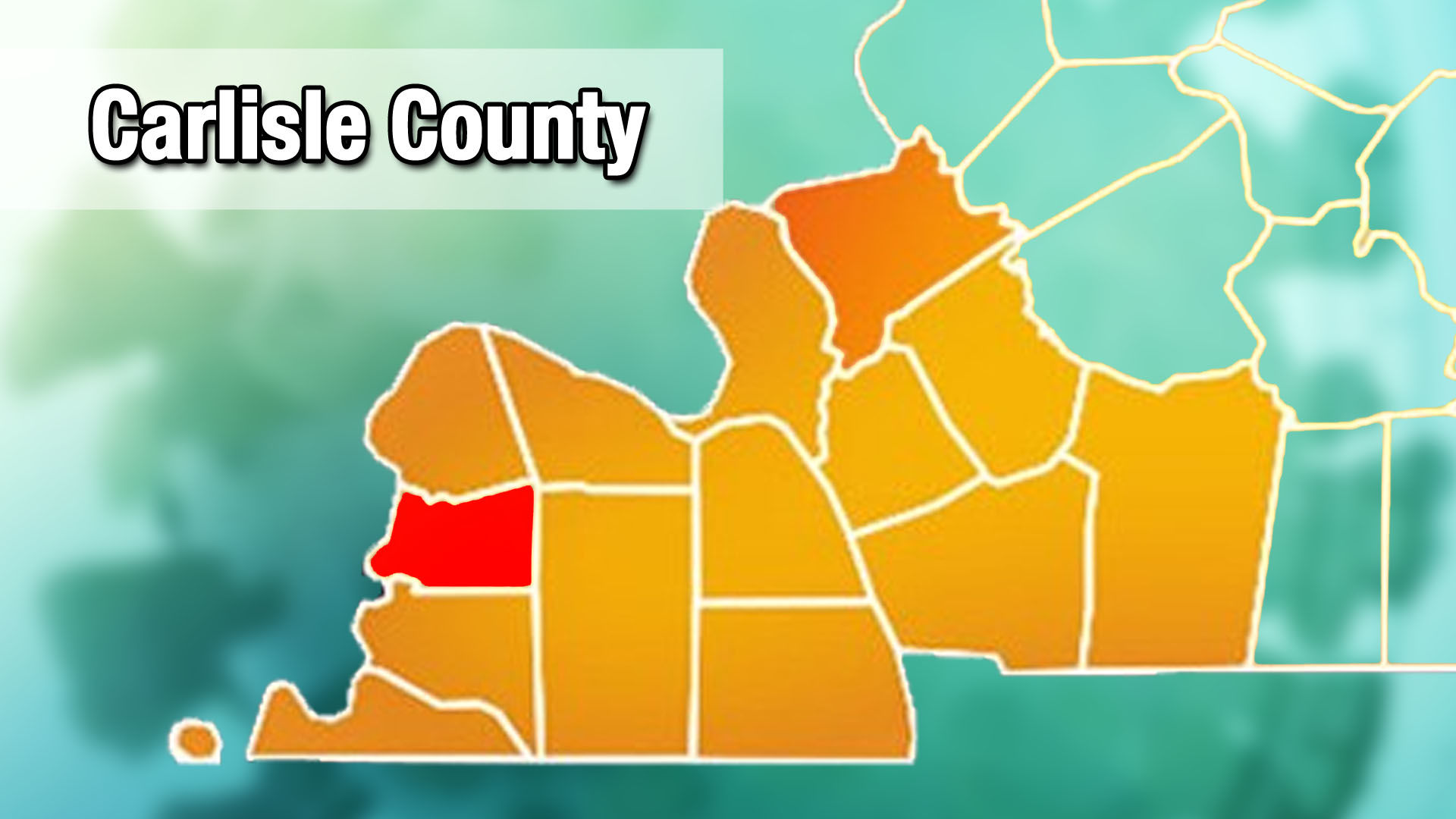 Carlisle County COVID-19 map